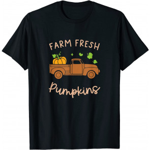 Thanksgiving Family Motif - Farm Fresh Pumpkins T-Shirt