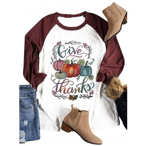 Thanksgiving Give Thanks  T-Shirt
