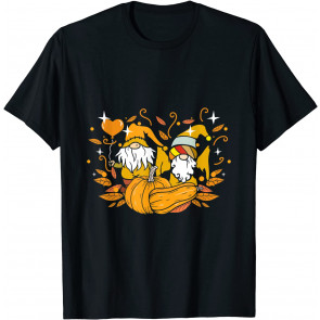 Thanksgiving Gnomes And Pumpkin Gnome And Thanksgiv W Gnome T-Shirt