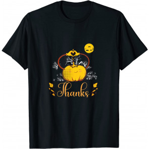 Thanksgiving Pumpkin Thankfully T-Shirt