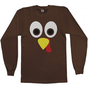 Thanksgiving Turkey Face T-Shirt