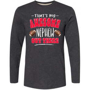 That's My Awesome Nephew Out There With Footballs T-Shirt