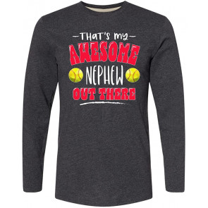 That's My Awesome Nephew Out There With Softballs T-Shirt