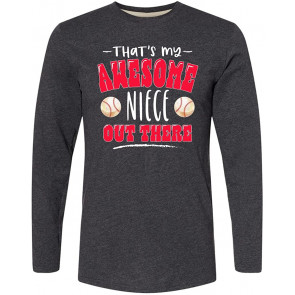 That's My Awesome Niece Out There With Baseballs T-Shirt
