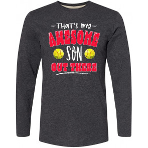 That's My Awesome Son Out There With Softballs T-Shirt