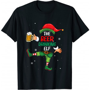 The Beer Drinking Elf T-Shirt