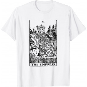 The Black And White Tarot Card T-Shirt