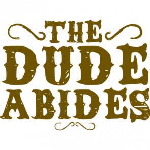 The Dude Abides The Big Lebowski Tshirt