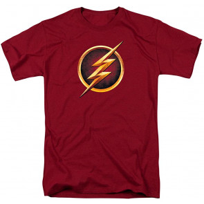 The Flash TV Series Logo Maroon T-Shirt