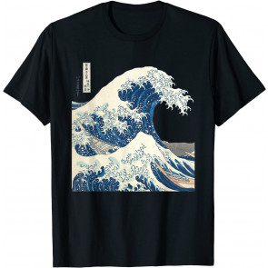 The Great Wave Off Kanagawa - Japanese Vintage Art T-Shirt