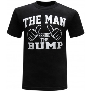 The Man Behind The Bump Funny T-Shirt