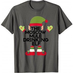 The Moscow Mule Drinking Elf T-Shirt