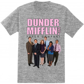 The Office TV Show Dunder Mifflin Group Photo Juniors T-Shirt