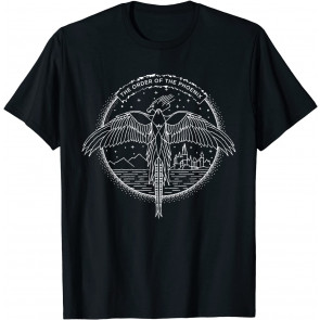 The Order Of The Phoenix Circle Line Art T-Shirt