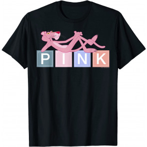 The Pink Panther Periodic Tiles Portrait T-Shirt