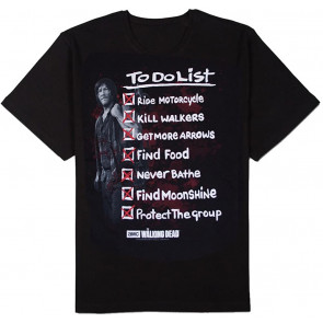 The Walking Dead Daryl Dixon's To-Do List T-Shirt