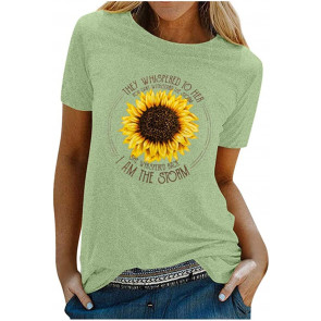 They Whispered To Her You Can't Withstand The Storm T-Shirt