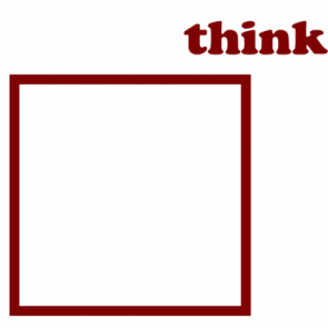 Think Outside The Box  Funny Tshirt