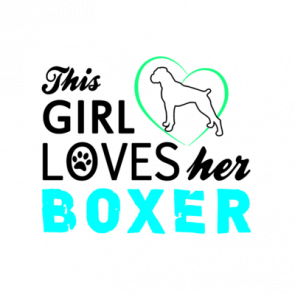 This Girl Loves Her Boxer Tshirt