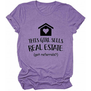 This Girl Sells Real Estate T-Shirt