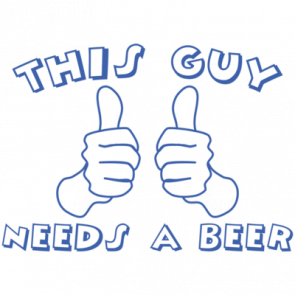 This Guy Needs A Beer Funny Shirt