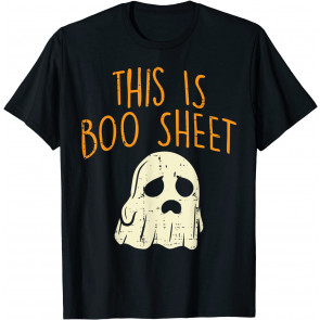 This Is Boo Sheet Sad Ghost T-Shirt
