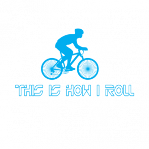 This Is How I Roll Bicycling Tshirt
