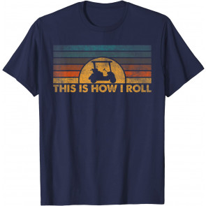 This Is How I Roll Vintage Golf Cart T-Shirt