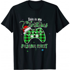 This Is My Christmas Pajama Video Game Heart Gamer Boy  T-Shirt