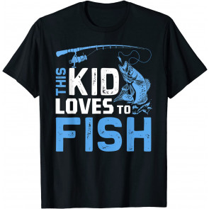 This Kid Loves To Fish T-Shirt