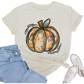 Tie Dye Pumpkin T-Shirt