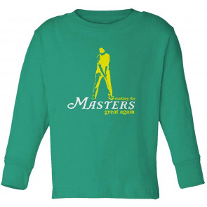 Tiger Making The Masters Great Again Little Kids Girls Boys T-Shirt