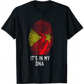 Tigray Region Its In My Dna Map Tigray Inside Me Tigray Flag T-Shirt