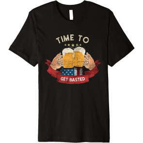 Time To Get Basted Drinking Thanksgiving Turkey T-Shirt