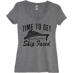 Time To Get Ship Faced T-Shirt