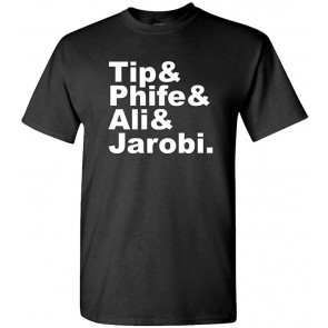 TIP & Phife & ALI & JAROBI - Hip Hop Rap R&b T-Shirt