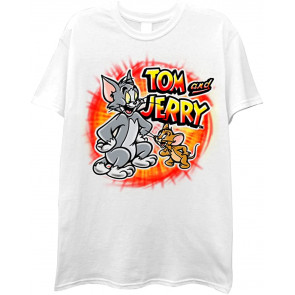 Tom & Jerry Battle  T-Shirt