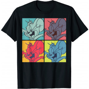 Tom And Jerry Pop Art Box Up T-Shirt