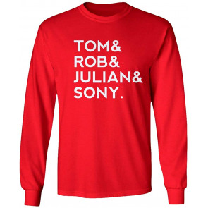 Tom Rob Julian Sony No Offense England Football Fans Men's T-Shirt