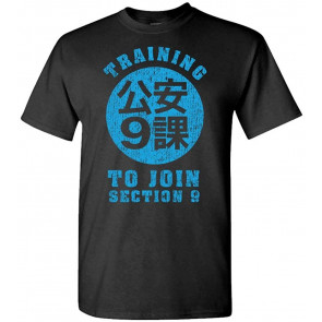 Training To Join Section 9 - Anime Sci Fi Movie - T-Shirt