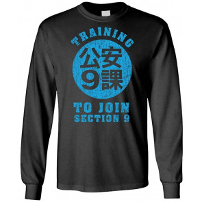 Training To Join Section 9 - Anime Sci Fi Movie - T-Shirt