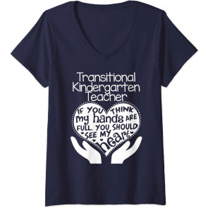Transitional Kindergarten Teacher Heart  T-Shirt