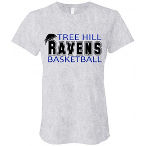 Tree Hill Ravens - Ladies Cotton T-Shirt