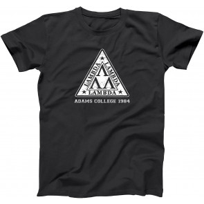 Tri Lambda Nerd College Fraternity Funny Geek Retro Revenge Old School Comedy T-Shirt