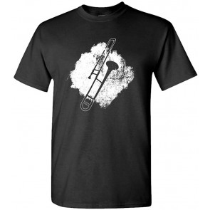 Trombone Vintage Retro Music T-Shirt