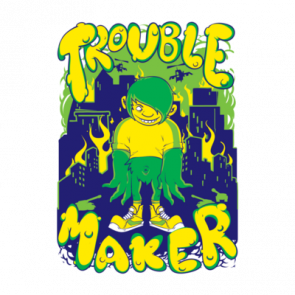 Trouble Maker Graphic Tshirt