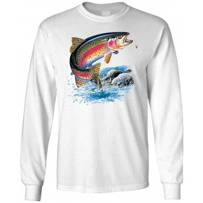 Trout Fishing - Rainbow Trout - T-Shirt