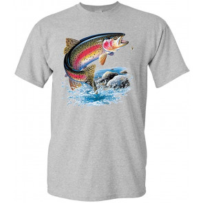 Trout Fishing - Rainbow Trout - T-Shirt
