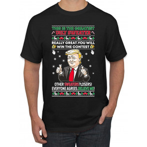 Trump This Is The Greatest Ugly  Ugly Christmas  T-Shirt