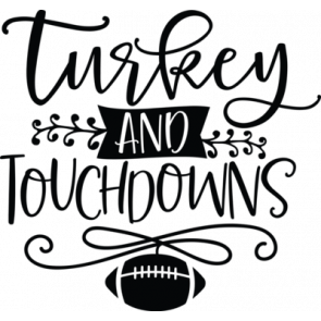 Turkey And Touchdowns T-Shirt